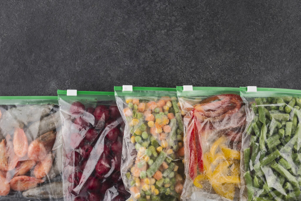 comprar envasadora al vacío para guardar alimentos en bolsas herméticas