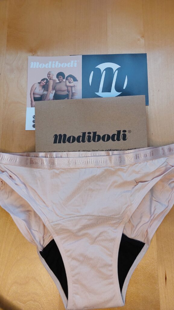 braga menstrual clásica beige